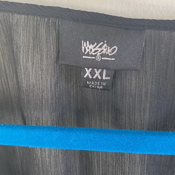 Woman’s Massimo Top Black XXL - Picture 2 of 4